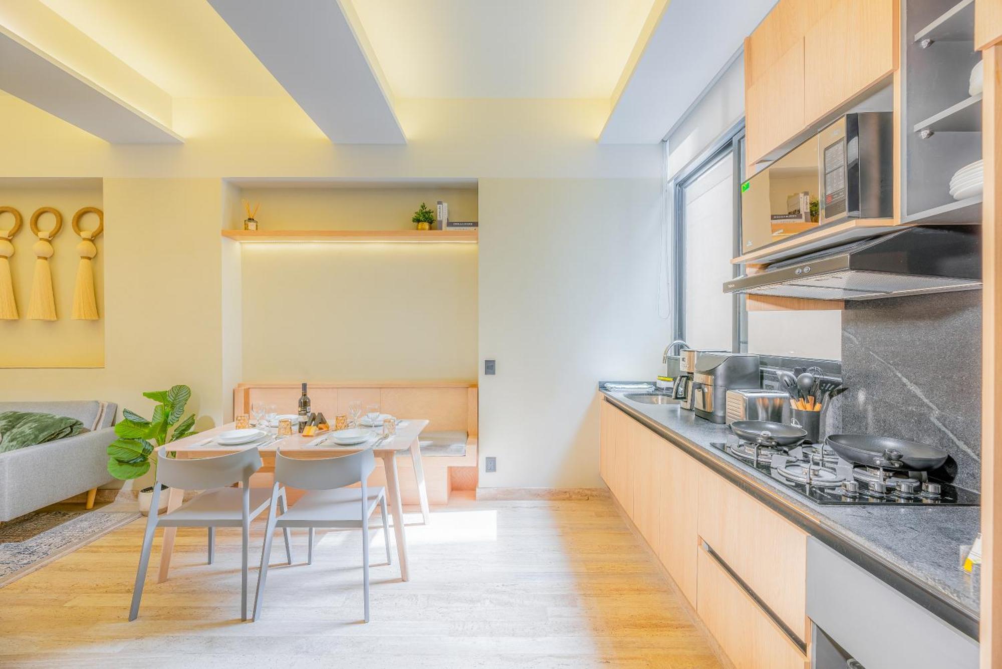 Capitalia - Luxury Apartments - Homero Mexico City Luaran gambar