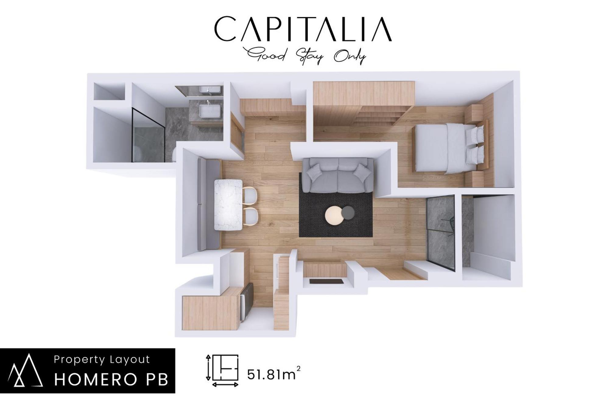 Capitalia - Luxury Apartments - Homero Mexico City Bilik gambar