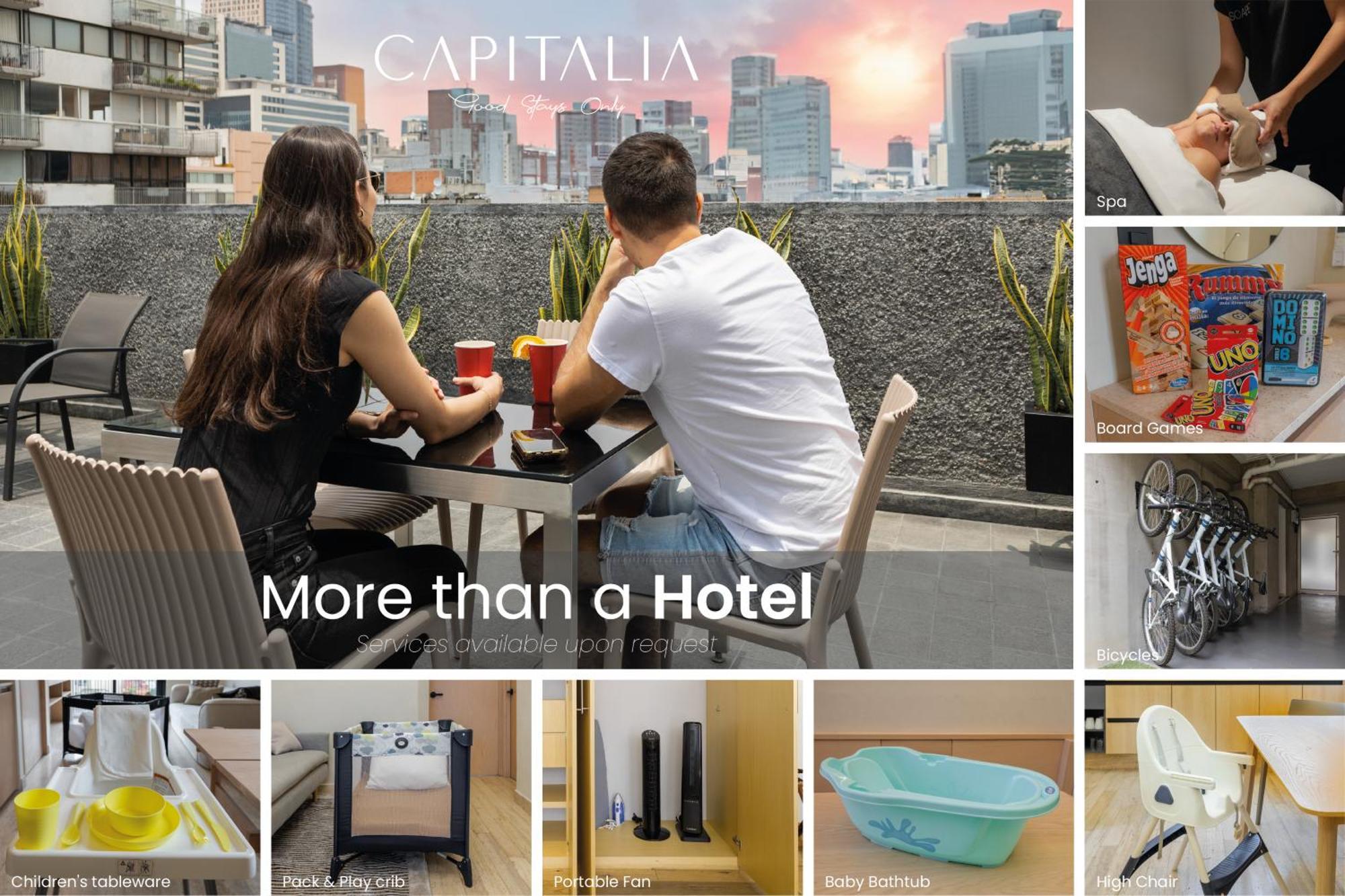 Capitalia - Luxury Apartments - Homero Mexico City Luaran gambar